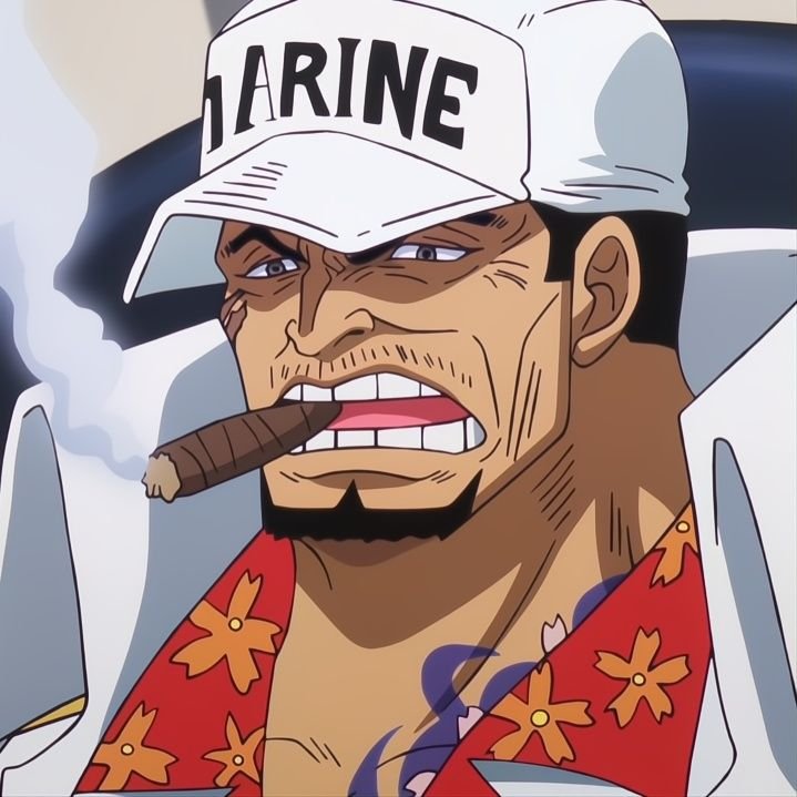 Akainu — Sakazuki, Fleet Admiral of the Marines in One Piece